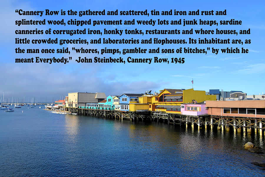 Cannery Row Fishermans Wharf Photograph by Floyd Snyder