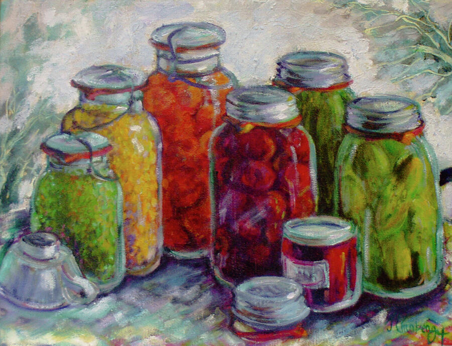 Canning Jars Painting