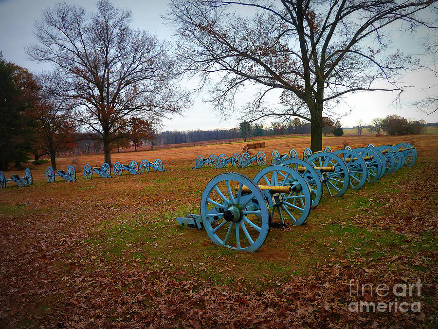 Cannons All Around Photograph by Rodger Painter