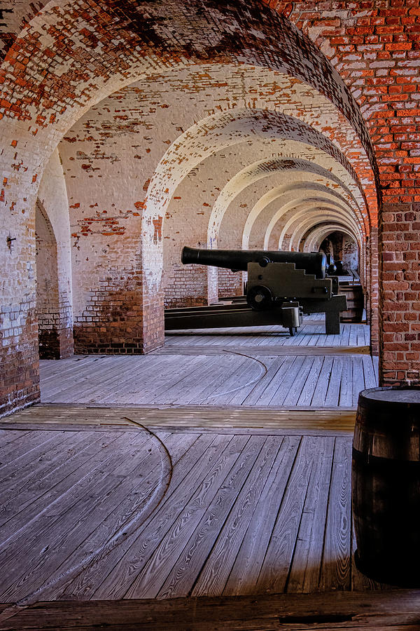 Cannon And Arches Photograph by Tom Singleton