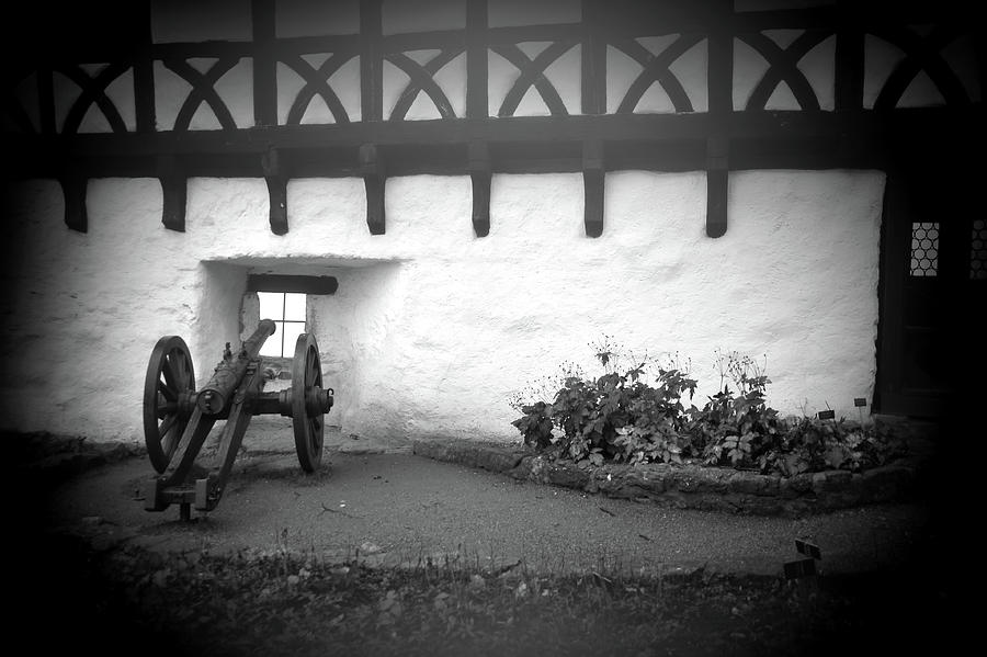 Cannon at Wartburg Castle Photograph by James C Richardson