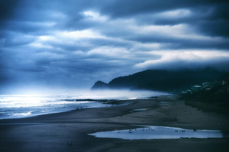 Cannon Beach Blues Photograph by Monte Arnold