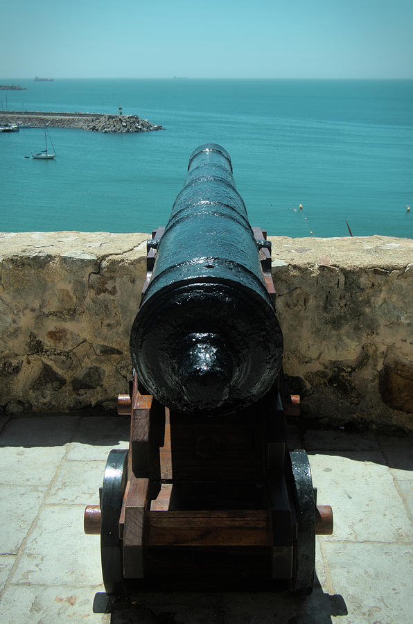 Cannon from the Castle of Sines Photograph by Angelo DeVal