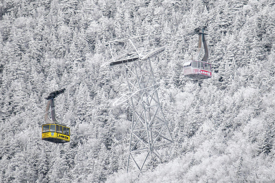 Cannon Mountain Tram Photograph by White Mountain Images