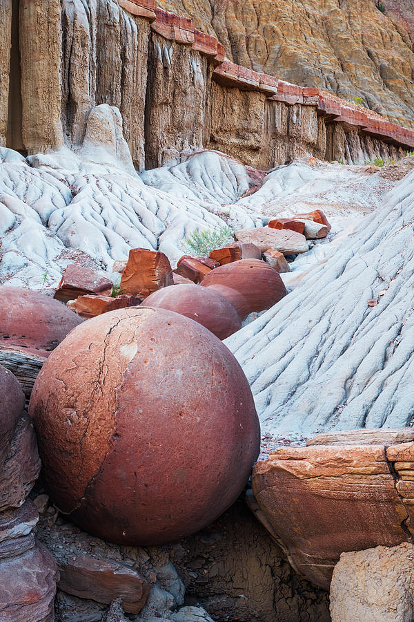 Cannonballs in the Badlands Photograph by Andy Crawford