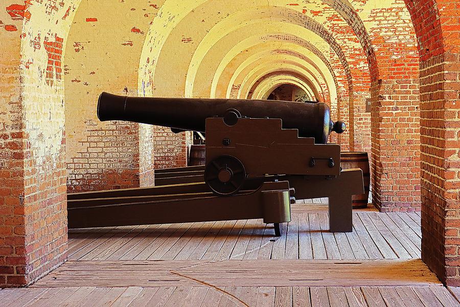 Cannons of Ft Pulaski Digital Art by Christopher James