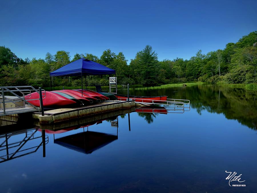 Canoe Price Lake Photograph by Meta Gatschenberger