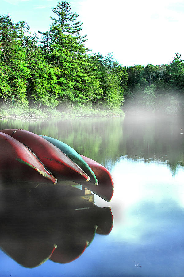 Canoes In Tenn Photograph By Jerome Maillet Fine Art America