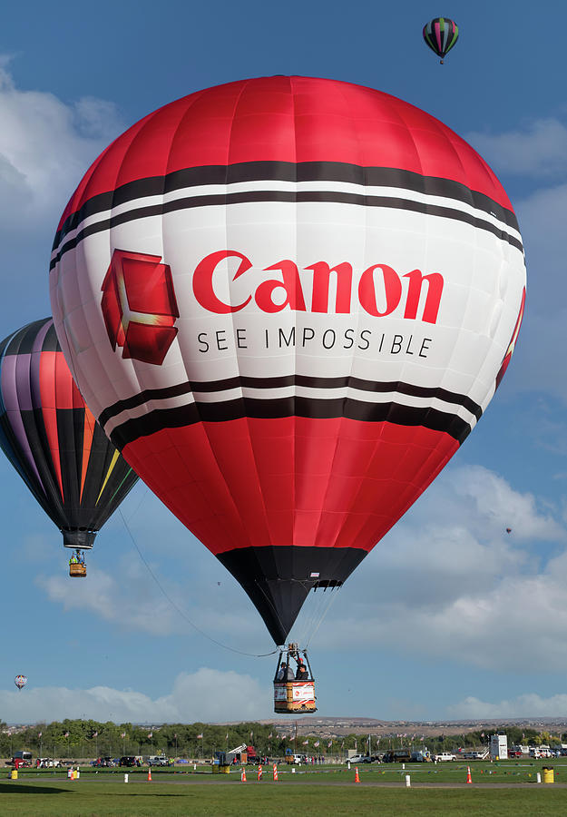 Canon Hot Air Balloon Photograph