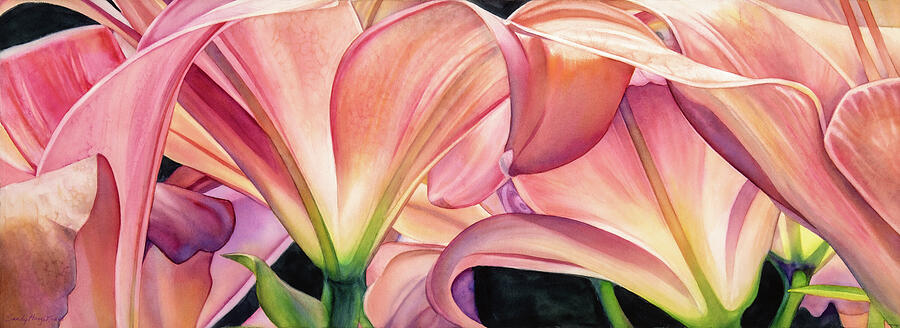 Flower Painting - Canopy by Sandy Haight