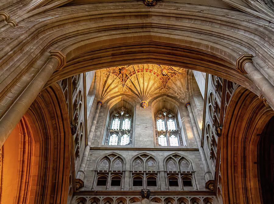 Canterbury Cathedral Central Tower Photograph by Shirley Mitchell