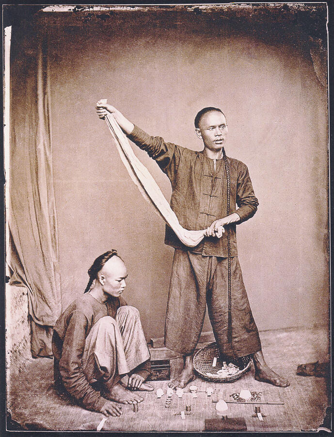 Canton, Kwangtung Province, China, 1868 Photograph by John Thomson ...