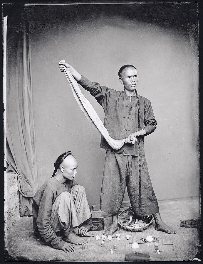 Canton, Kwangtung Province, China, 1869 Photograph by John Thomson ...