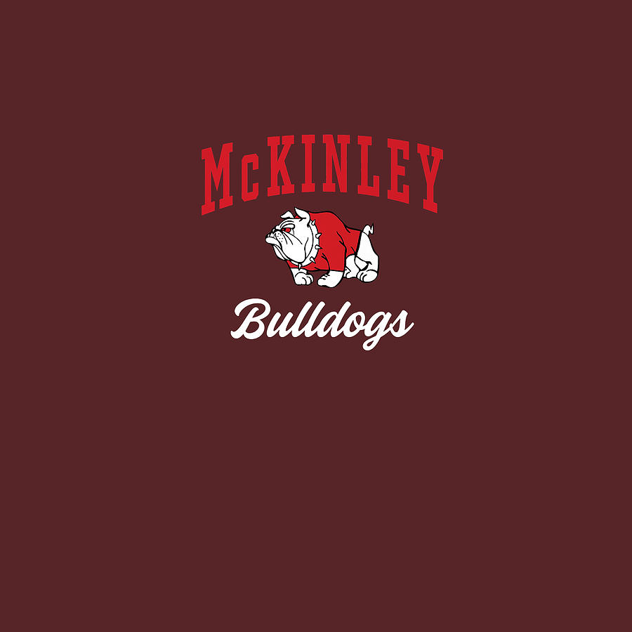 Canton Mckinley High School Bulldog Digital Art by Hung Hoang