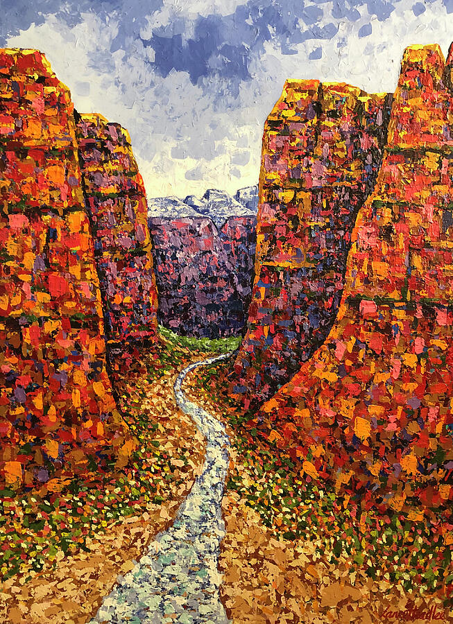 Canyon 1 Painting by Lance Headlee Canyon 1 Painting by Lance Headlee