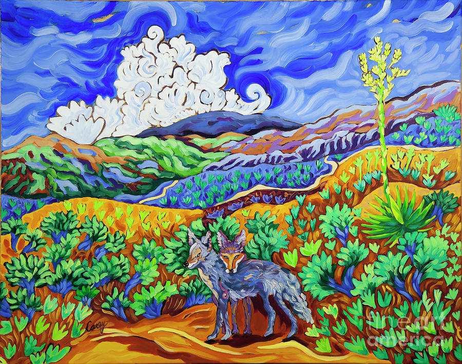Canyon Companions Painting by Cathy Carey