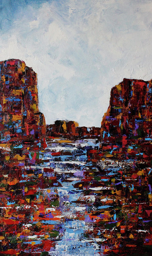 Canyon Creek #1 Painting by Lance Headlee