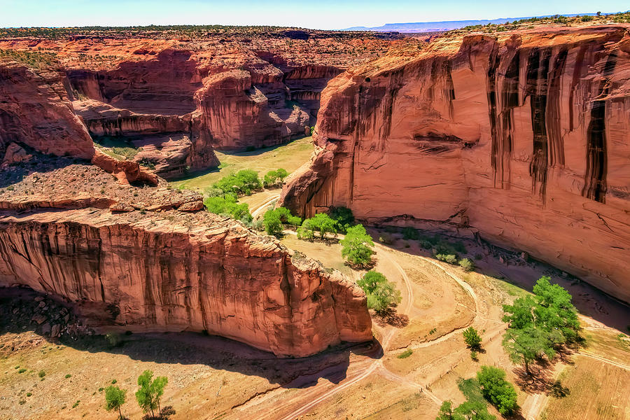 Canyon de Chelly Antelope House Overlook Photograph by Carolyn Derstine