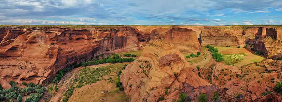 Canyon de Chelly Arizona Panorama Photograph by Kyle Hanson