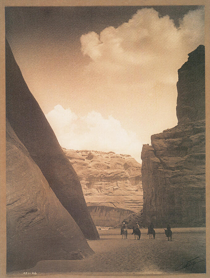 Canyon Del Muerte, C1906 Photograph By Edward Curtis - Pixels