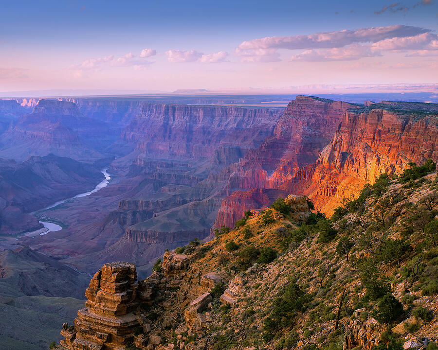 Grand Canyon Sunset Photograph - Canyon Glow by Mikes Nature