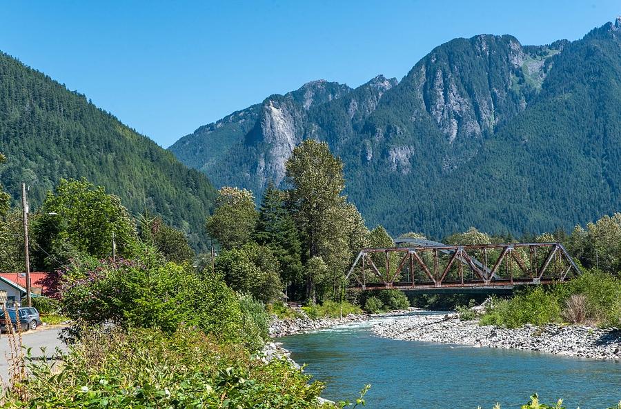 Canyon of the North Fork Skykomish Photograph by Tom Cochran