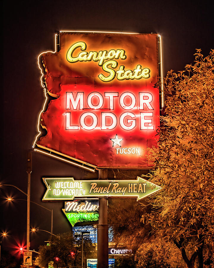 Canyon State Motor Lodge - Tucson Photograph by Stephen Stookey
