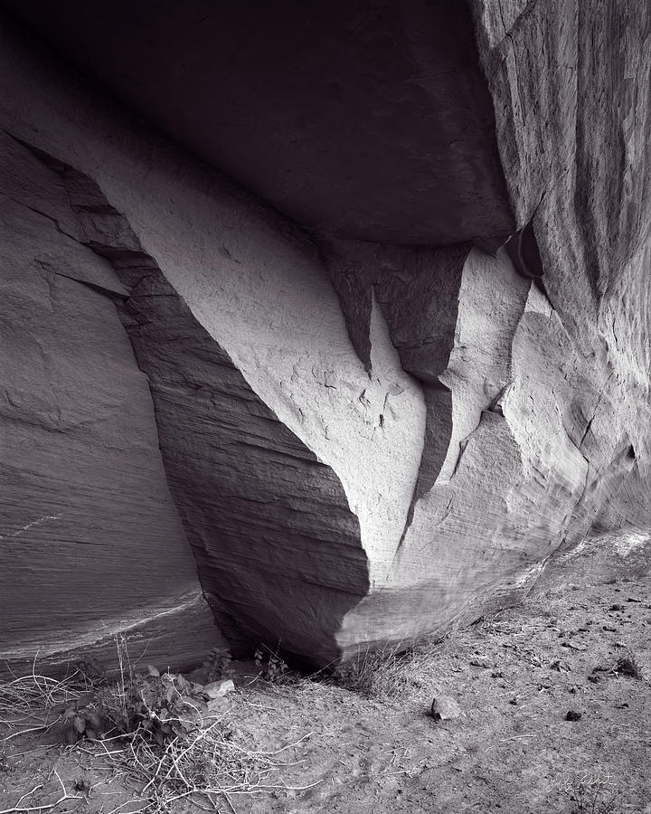 Canyon Wall Detail, Canyon de Chelly Photograph by Jeff White