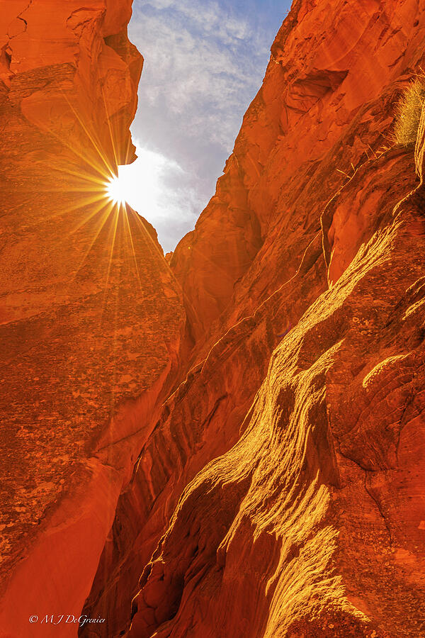 Canyon X Starburst Photograph by Michael DeGrenier Canyon X Starburst Photograph by Michael DeGrenier
