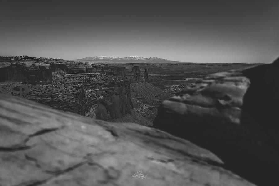 Canyonlands BW Photograph by William Boggs