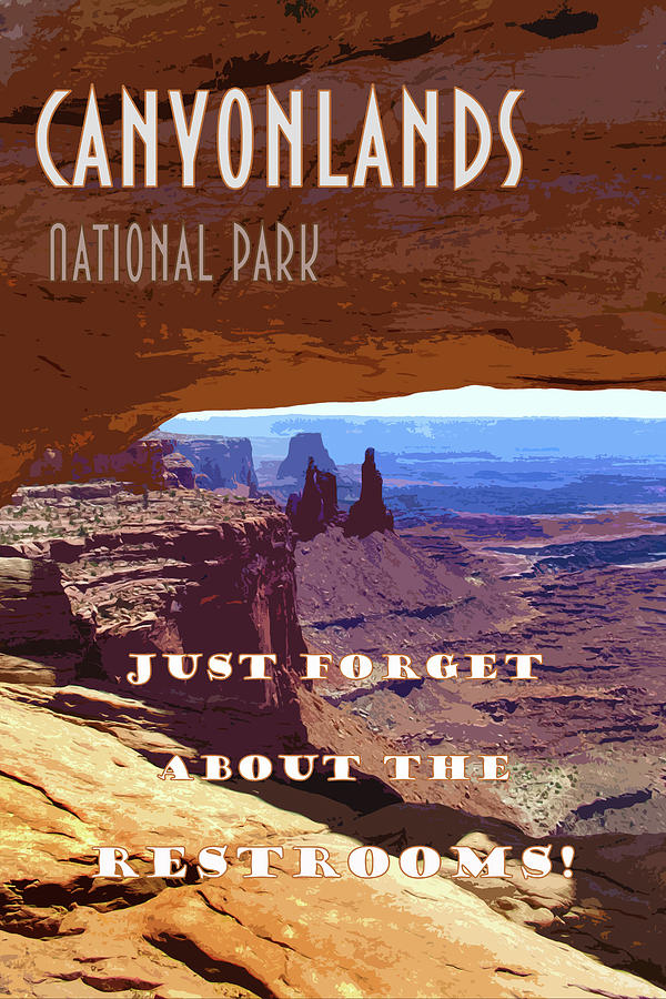 Canyonlands National Park Travel Poster Photograph by Ken Smith