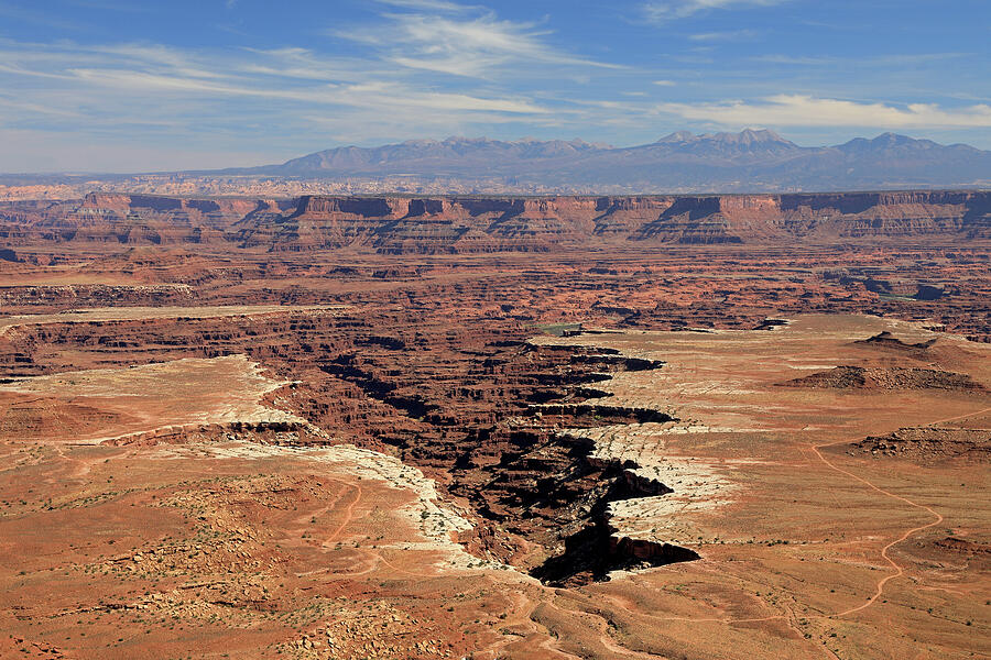Canyonlands National Park - View from Buck Canyon Overlook Photograph by Richard Krebs