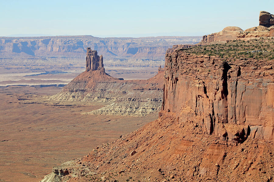 Canyonlands National Park - View from Green River Overlook Photograph by Richard Krebs