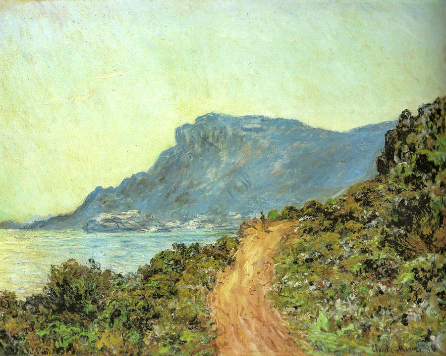 Cap Martin, near Menton 1884 Painting by Claude Monet - Fine Art America