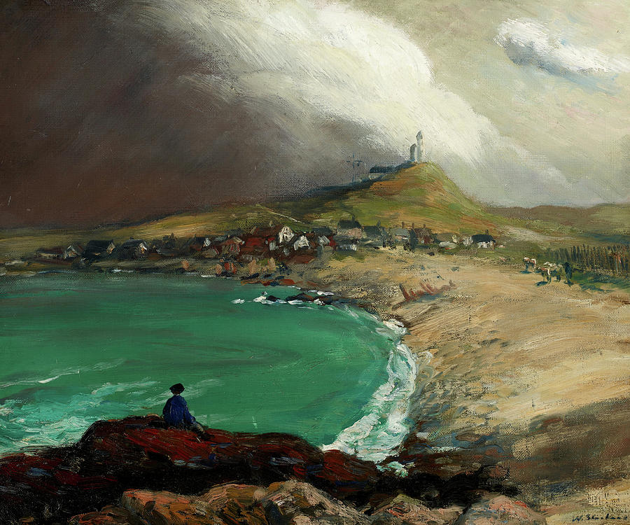 William James Glackens Painting - Cap Noir, St. Pierre, 1902 by William Glackens