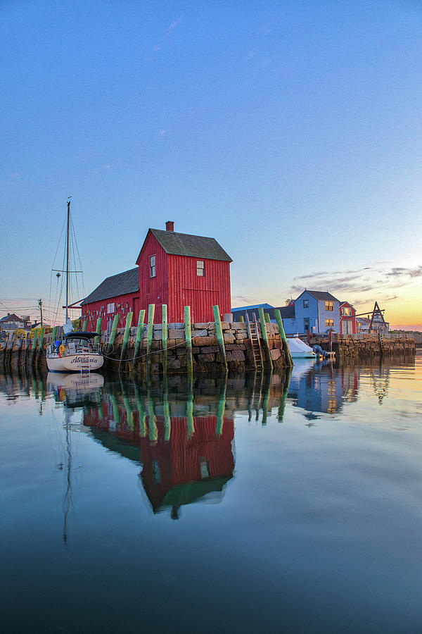 Cape Ann Massachusetts Harbor Scenery Photograph by Juergen Roth