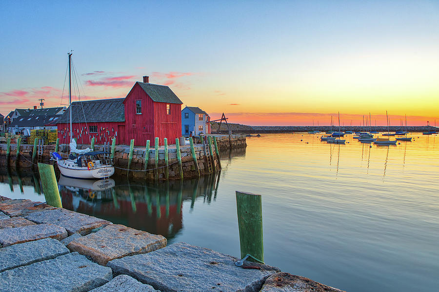 Cape Ann New England Harbor Scenery Photograph by Juergen Roth