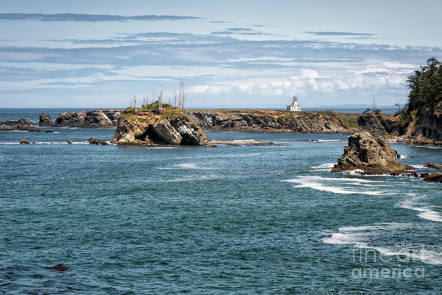 Cape Arago Lighthouse 1 Photograph by Al Andersen