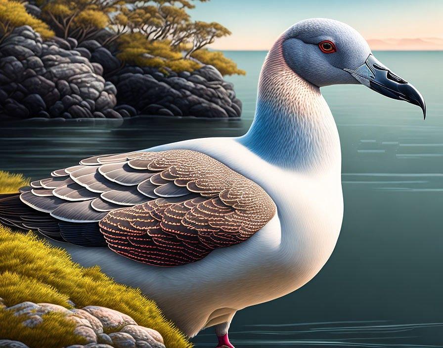 Cape Barren Goose Digital Art - Cape Barren Goose by Bob Smerecki