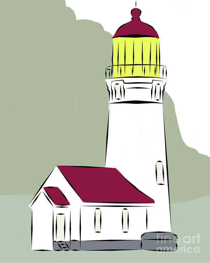 Cape Blanco Digital Art by Kirt Tisdale