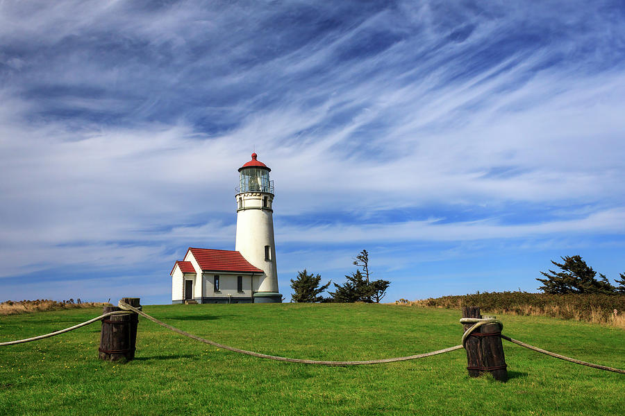 Cape Blanco Lighthouse Above The Rope Photograph by James Eddy