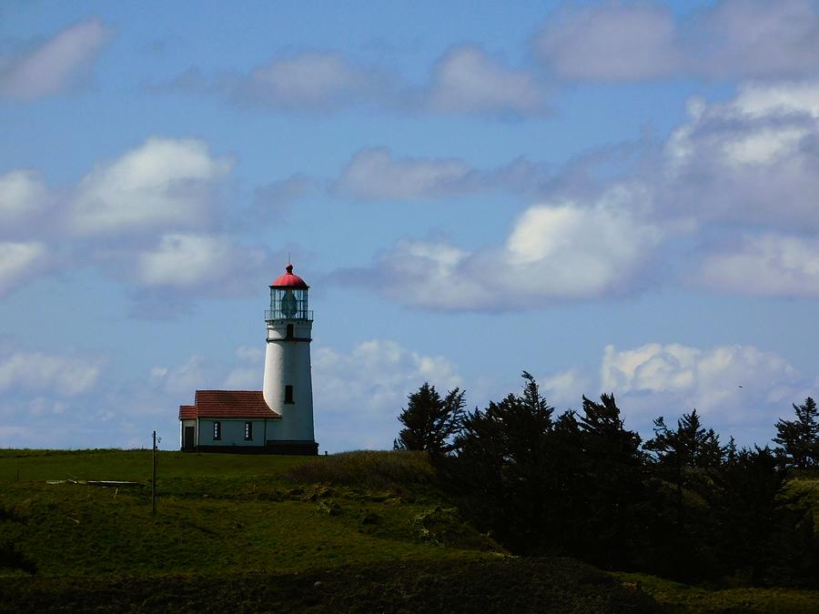 Cape  Blanco Lighthouse Photograph by Carl Moore