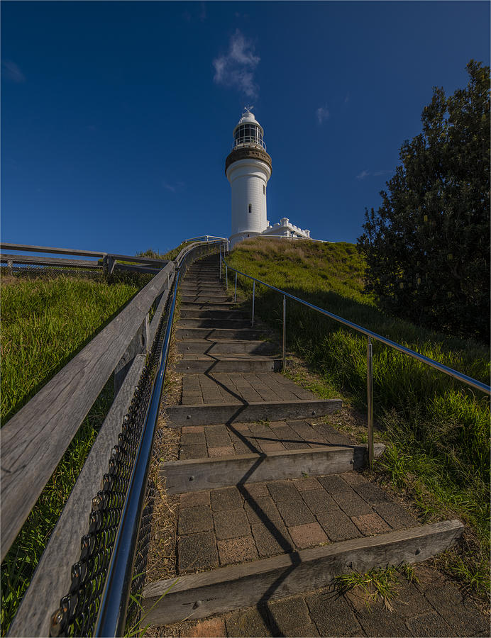 Cape Byron Track and lighthouse view, Byron Bay, New south Wales, Australia. Photograph by Southern Lightscapes-Australia