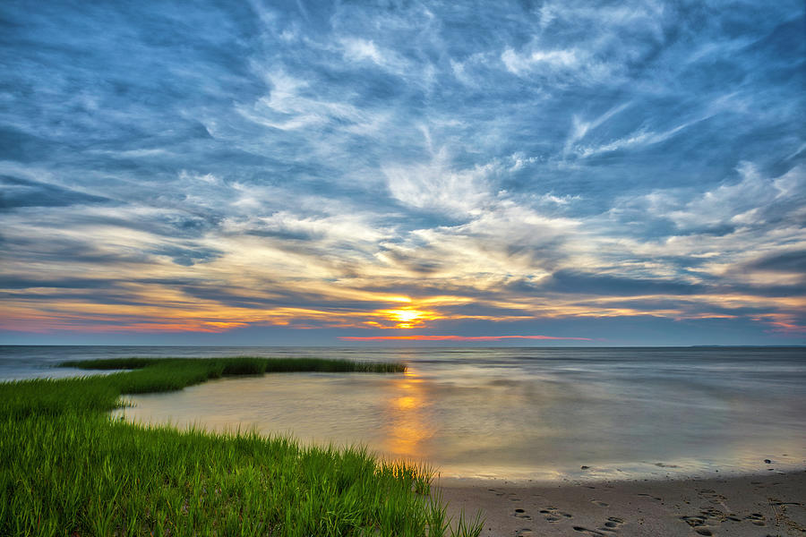 Cape Cod Bay First Encounter Beach  Photograph by Juergen Roth