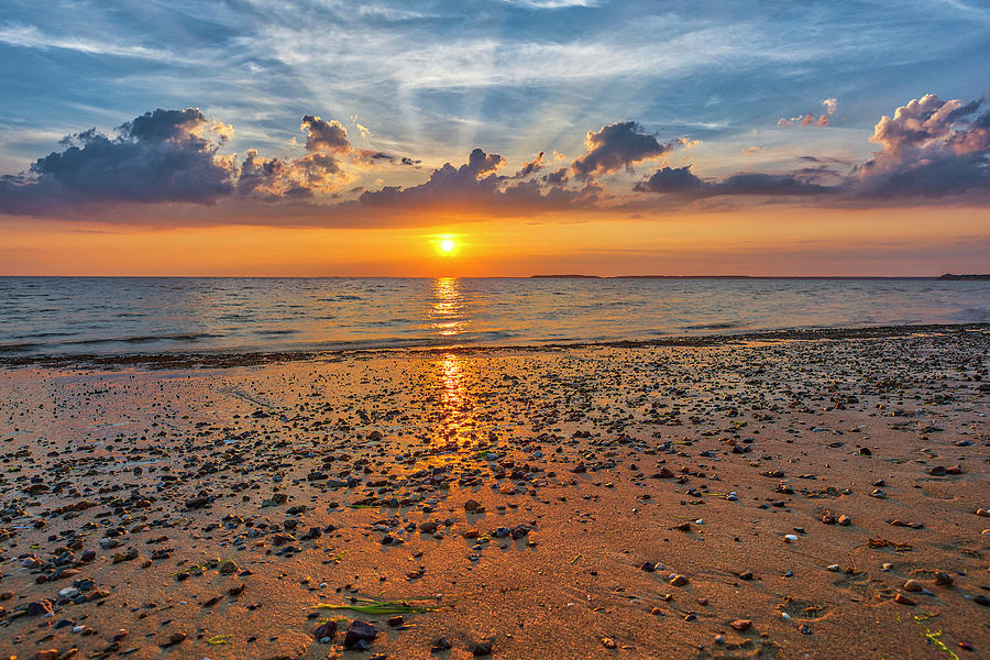 Cape Cod Bay Sunset Bliss Photograph by Juergen Roth