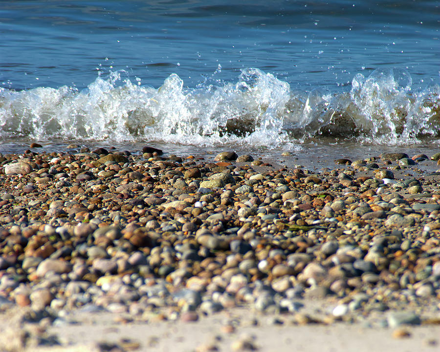 Cape Cod Beach Pebbles Photograph by Flinn Hackett
