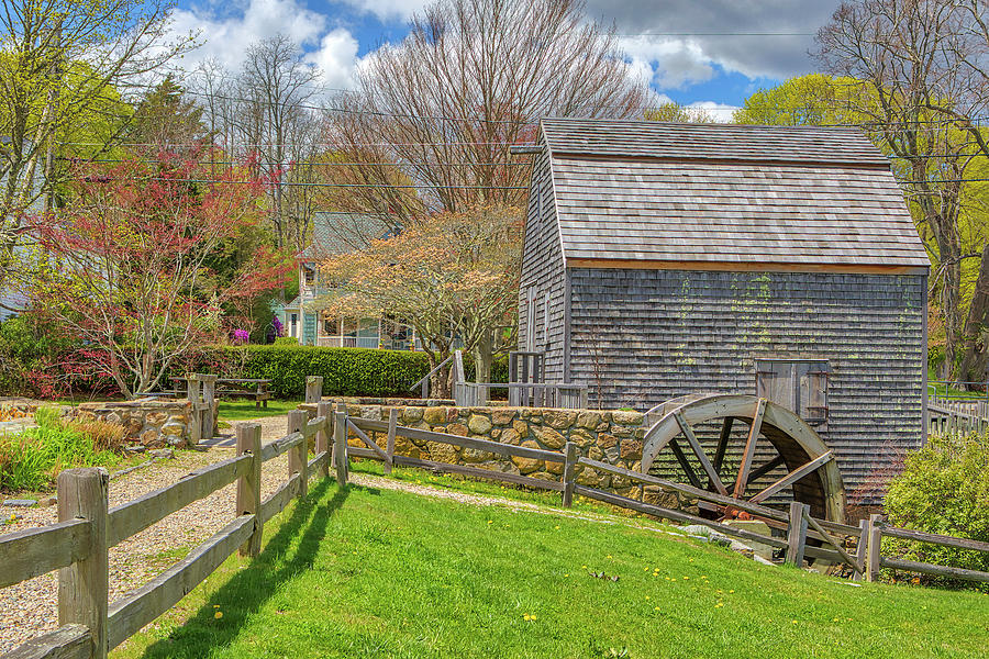 Cape Cod Dexter Grist Mill Photograph by Juergen Roth