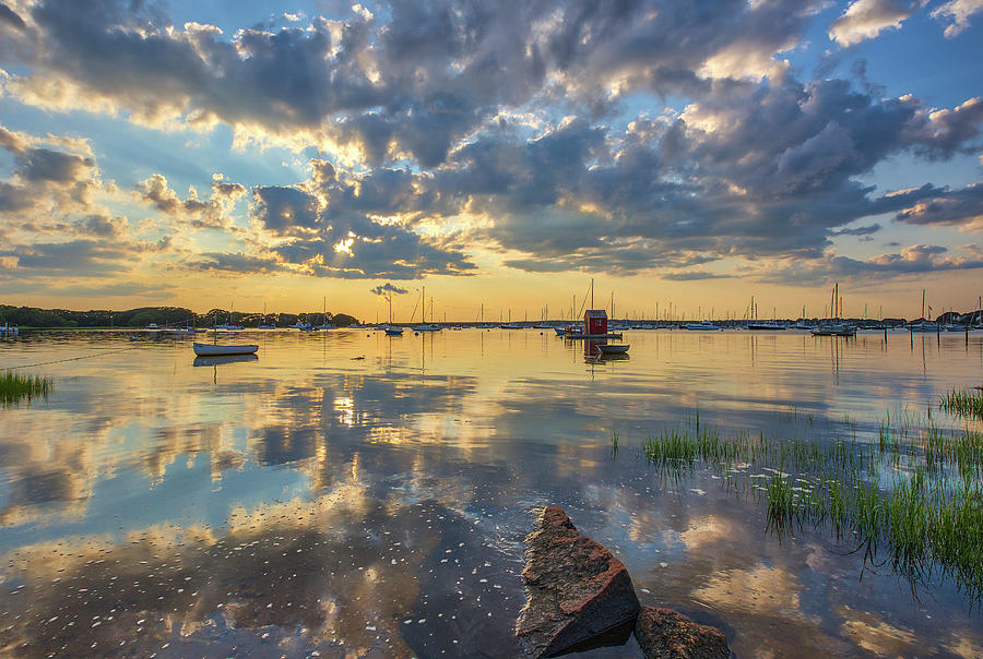 Cape Cod Dimmick Waterfront Scenic Vista  Photograph by Juergen Roth