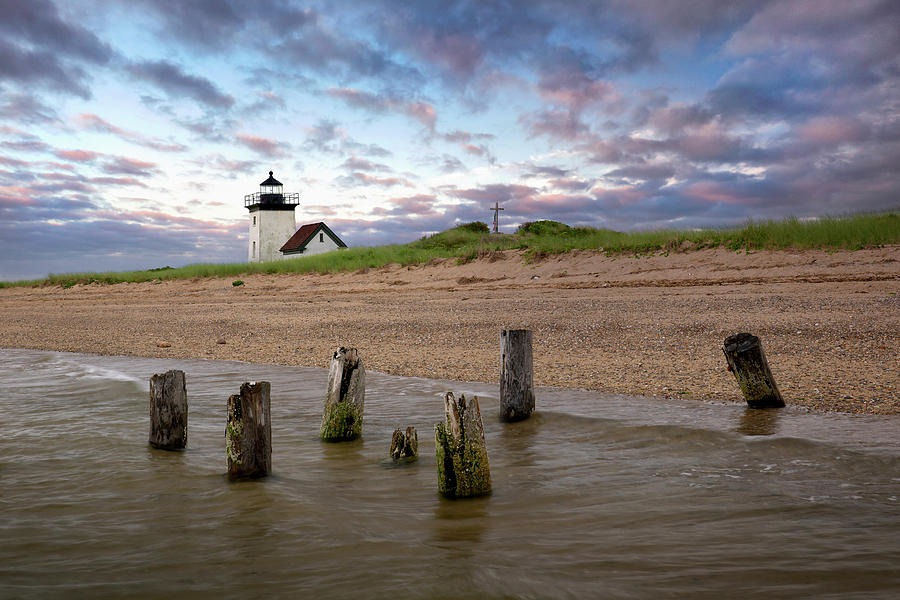 Cape Cod Long Point Light Photograph by Bill Wakeley