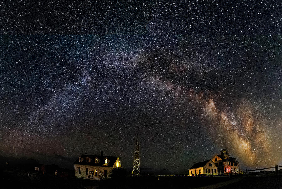 Cape Cod Milky Way Arch Photograph by Juergen Roth